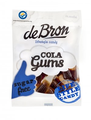 de Bron Low Sugar Cola Gums - 100g